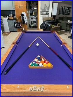 Brunswick Slate top Pool Table 7Ft/ Ping Pong Top