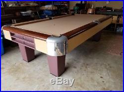 Brunswick Sport King pool table. 8 foot table