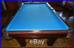 Brunswick Ventura II Billiard Professional Pool Table 9 Foot Excellent Cond