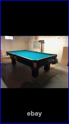 Brunswick balke collender pool table