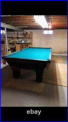 Brunswick balke collender pool table
