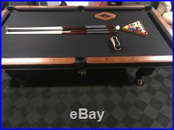 Brunswick glenwood 8ft billiards pool table