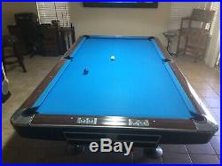 Brunswick gold crown pool table 9 feet