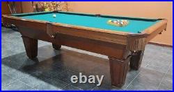 Brunswick pool table 8 ft. + accessories
