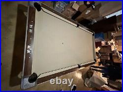 Brunswick pool table 8ft for sale. Very good condition