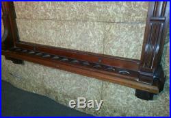 Brunswick pool table The Pfister Snooker/Pool Table and matching Wall Rack by