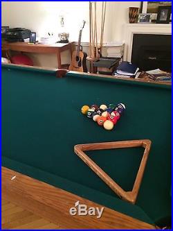 Brunswick pool table and Imperial conversion Table top tennis set