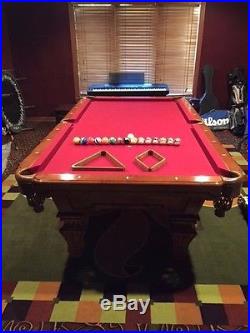C. L. Bailey Pool Table 8 foot