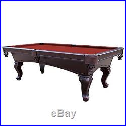 Championship Saturn II Billiards Cloth Pool Table Felt, Red, 8-Feet New