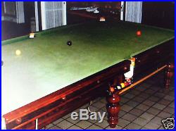 Circa 1880 Provenance Prince of Wales King Edward the VIII Snooker Table