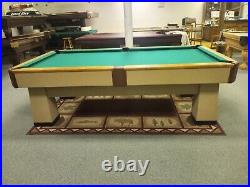 Classic 1950's Brunswick Pool Table