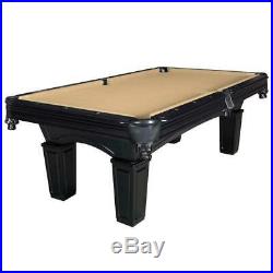 Cobra Authentic 3-Piece 1 Slate Regulation 8' Billiard Pool Table w Accessories