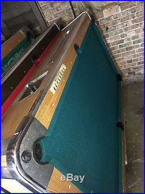 Commercial Quality Used Coin-op Pool Tables Valley Dynamo 88 & 93
