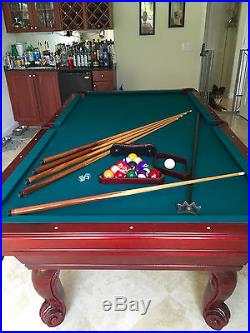 Connelly Pool Table with Accessories and Dart Board