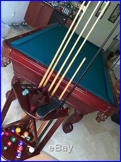 Connelly Pool Table with Accessories and Dart Board