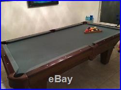 Connelly pool table in good shape with accessories. Must pick up and move. Askin