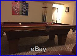 Custom 8 foot Kasson Pool Billiards Table with Accessories