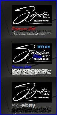 DB Entertainment 8' Signature Edition Billiard Pool Table Fabric Cloth Felt