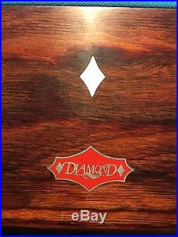 Diamond Billiards Pool Table Custom Cues 4.5 X 9 Foot Pro Cut Tight Pocket