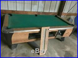 Dynamo Billiards Sedona Pool Table Coin Op 7ft slate, with shimmed pockets