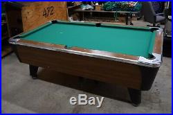 Dynamo Coin Operated Pool Table Bar Sized (80 x 40) Nice