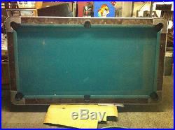 Dynamo Valley 8ft Pool Table Coin Operated Slate Bed 101
