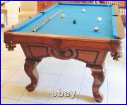 EL6001 Olhausen USA 8ft Maple Professional Pool table