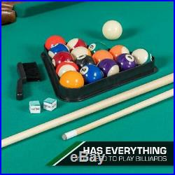 EastPoint Sports 90 Westford Pool Table with Dartboard & Cabinet Darts Pool Ball