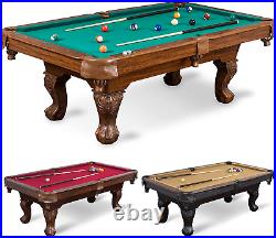 Eastpoint Sports Billiard Pool Table 87 Inch Scratch Resistant Top Rail, Built