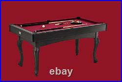 Elegant Barrington Compact Billiard Pool Table For Small Space With Accessories