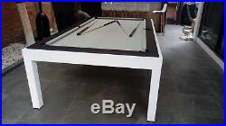 Elegant Exclusive Design Pool Table, Professional Great Quality, Dining Table