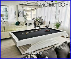 Elegant Pool Table 8´, Modern And Exclusive Design