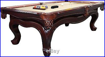 Empire USA Billiard Solid Wood Pool Table Walnut Finish with 1 slate top & felt