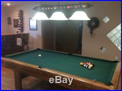 Excellent condition classic Brunswick 4ft by 8ft slate pool table