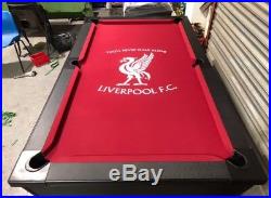 Exclusive 6ft Custom Pool Table Printed With Your Favourite Football Club Logo