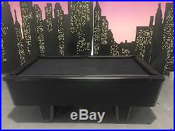 Exclusive Carbon Fibre Style Pool Table Stealth matt black edition 6ft or 7ft