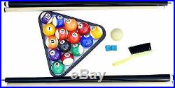 Fairmont Portable 6-Ft Pool Table for Families with Easy Black