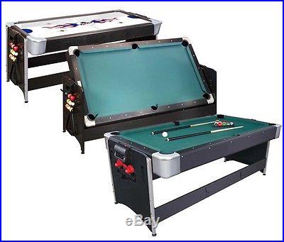 Fat Cat Pockey 2/1 Combination Billiard/Pool, Air Hockey Multi Game Table