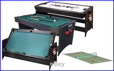 Fat Cat Pockey 3/1 Combination Billiard/Pool, Air Hockey, Ping Pong Game Table