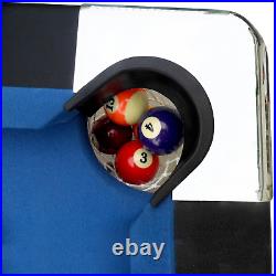Fold Up Pool Table Folding Foldable Compact Portable Ball Cue Set Party Tailgate