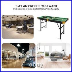 Folding Portable Billiard Pool Table Game Indoor Set With Accessories