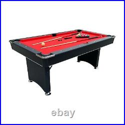 Freetime Fun 6' Portable Folding Pool Table Set Includes Upgraded Accessories