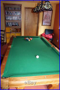 Full size pool table