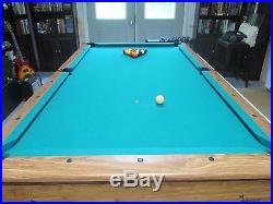 Full size pool table by American