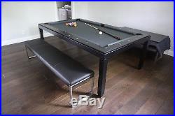 Fusion Pool Table & Dining Table By Aramith + Benches/cues/balls/accessories