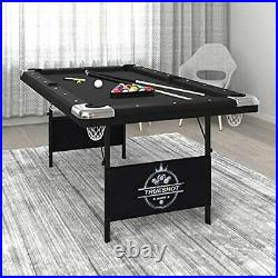 GLD Products Fat Cat Trueshot 6 Ft. Pool Table Folding Legs for Storage 64