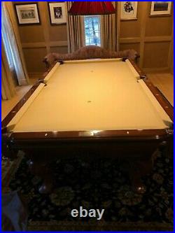 GREAT CONDITION Renaissance Custom Original Pool Table by Charles A. Porter AMF