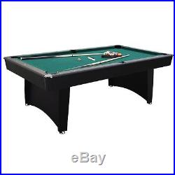 Game Room Pool Table Billiard Balls Cues Table Tennis Top Paddles Net Post Set