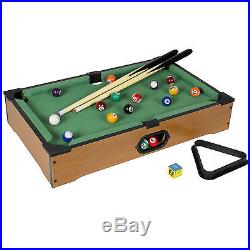 Game Table Top With Accessories Board Games Billiards Set Mini Pool Table