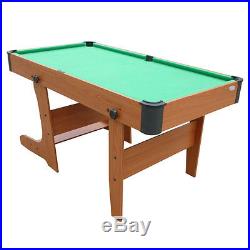 Gamesson Bex Sports Yale 5ft L-Foot Vertically Foldable Pool Table. BNIB